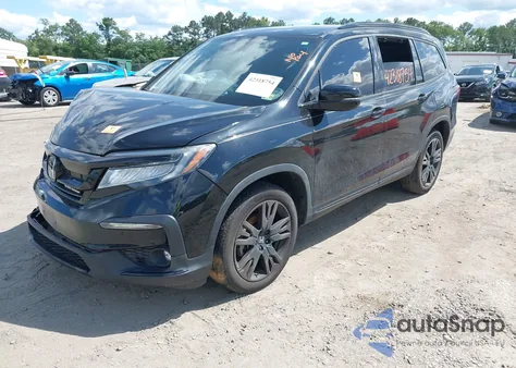 2021 Honda Pilot Awd Black Edition from USA, damaged, VIN 5FNYF6H74MB068508